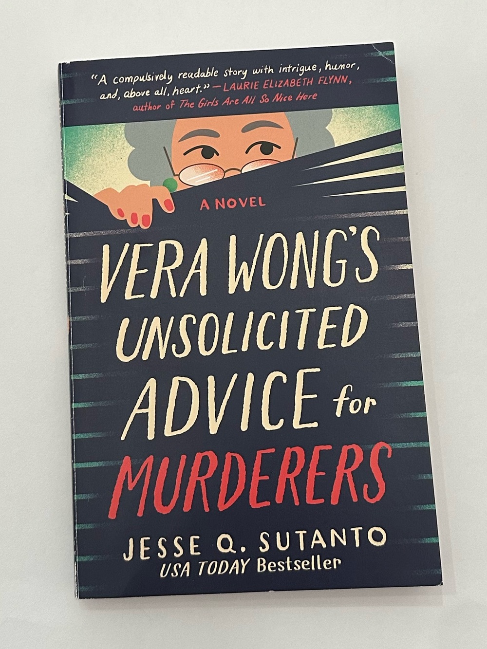 Vera Wong’s UnsolicitedAdvice for Murderers Paperback Book #1 Cozy Mystery
